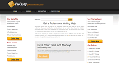 Desktop Screenshot of proessay.com